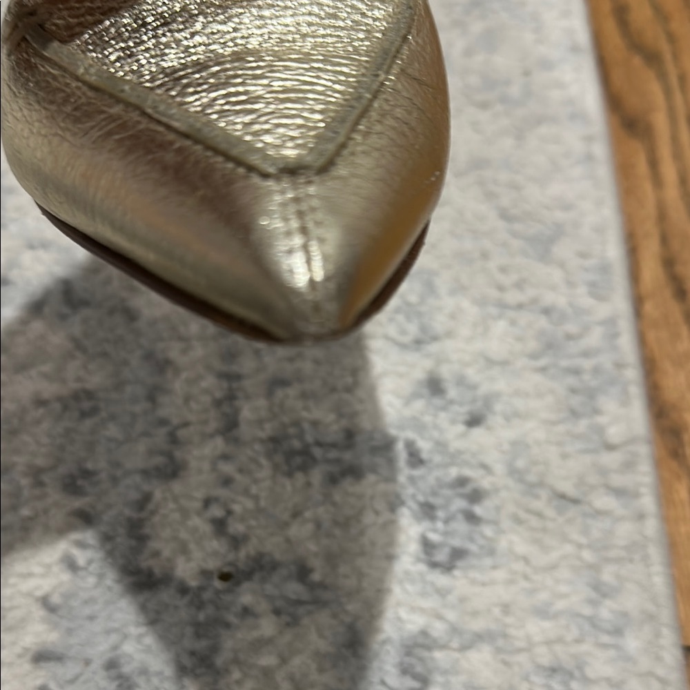 Nicholas Kirkwood Gold Beya Flats - Picture 4 of 8